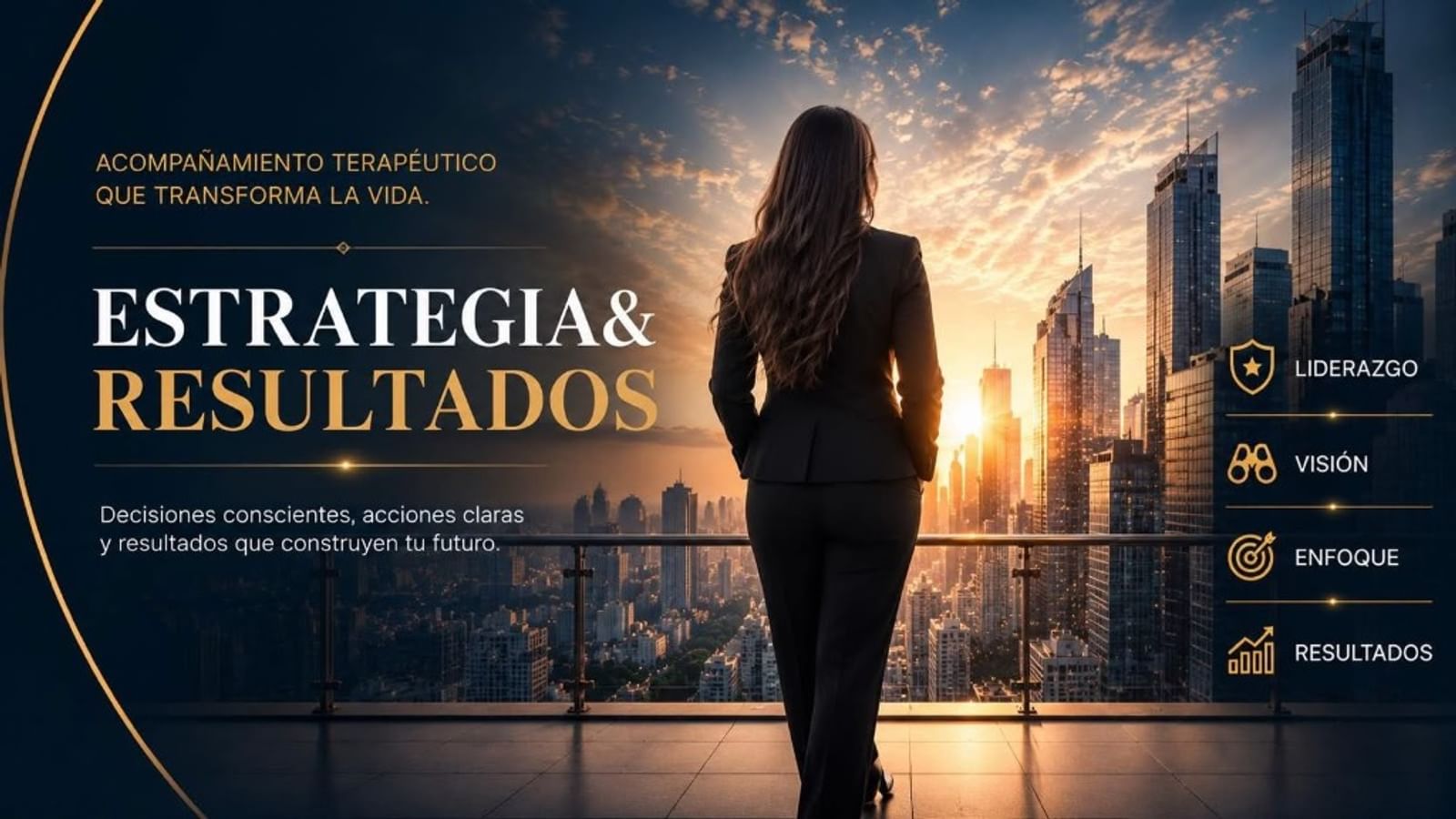 Estrategia y resultados — acompañamiento terapéutico